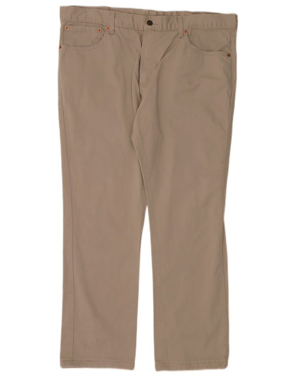 Levi's Uomo 581 Pantaloni casual dritti W40 L30 Cotone Beige