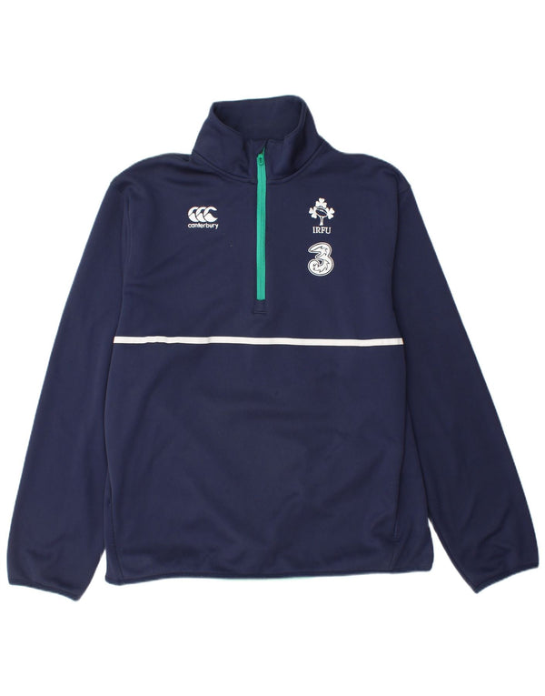 Canterbury, tuta da ginnastica con grafica irlandese da uomo, XL, blu navy