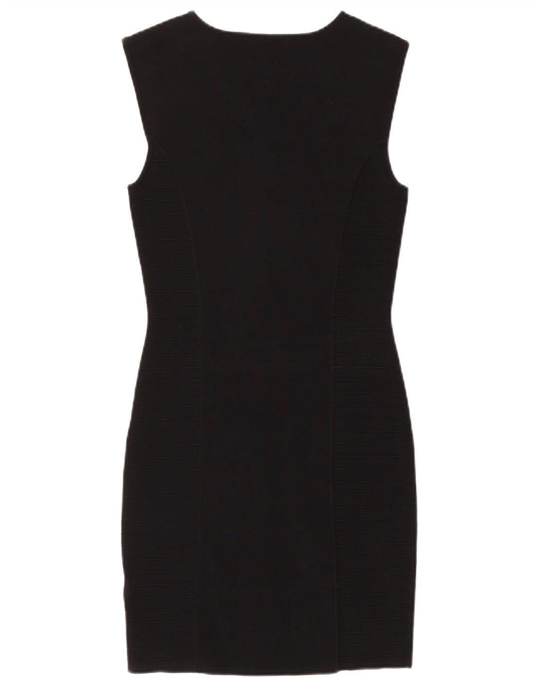 Ted Baker Abito tubino senza maniche da donna taglia 2 piccolo in viscosa nera