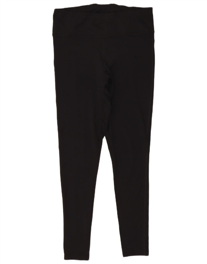 Leggings da donna Marks & Spencer UK 12 poliestere nero medio