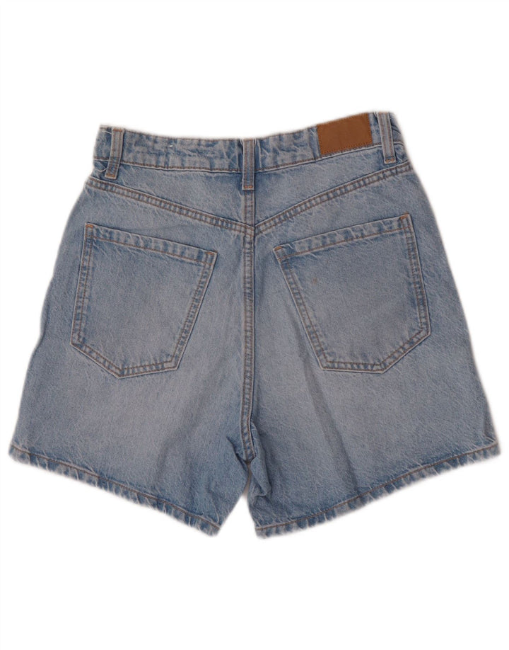 Pantaloncini di jeans da donna ZARA EU 36 XS W26 Blu