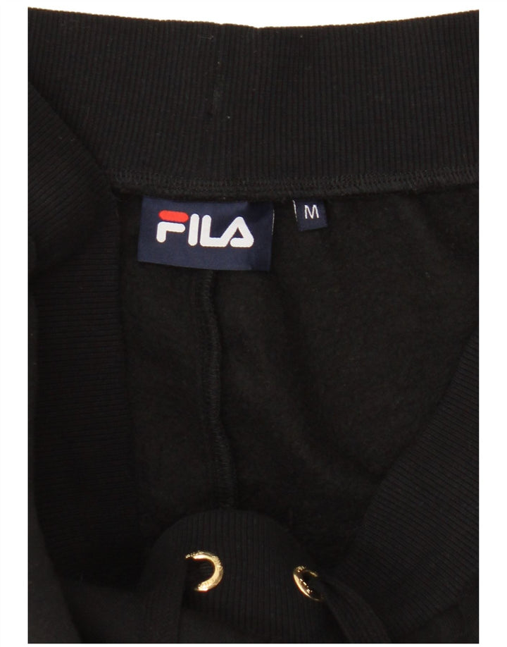 Pantaloni da tuta con grafica Fila da donna Joggers UK 12 Medium Nero