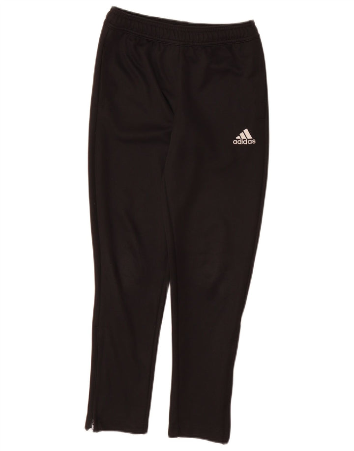 Pantaloni della tuta ADIDAS Aeroready da bambino 9-10 anni in poliestere nero
