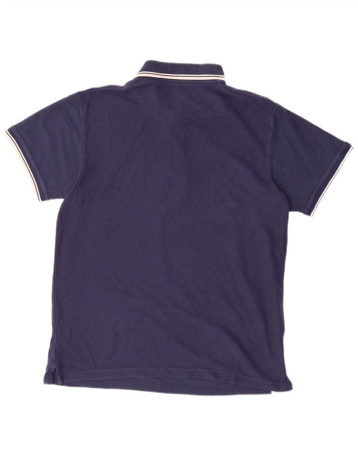 Polo da uomo AVIREX XL in cotone blu navy