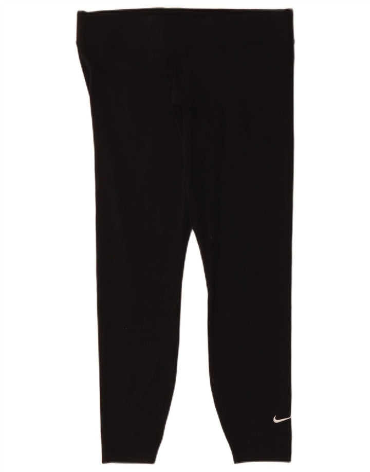 Leggings da donna Nike UK 14 grande cotone nero