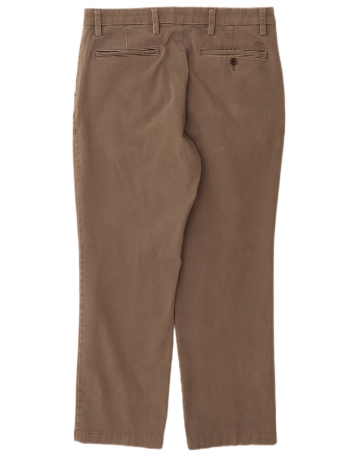 Pantaloni chino regolari da uomo Dockers W32 L28 cotone kaki