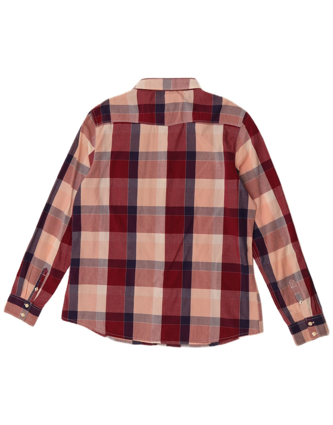 Camicia Wrangler da donna vestibilità regolare UK 18 XL cotone a quadri multicolore
