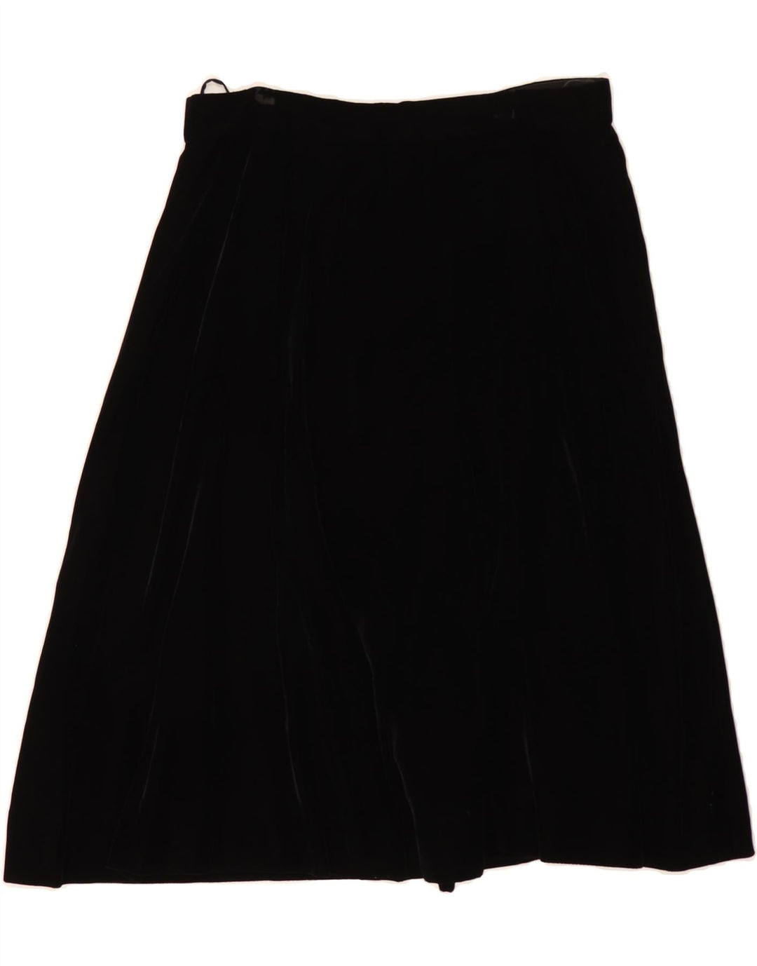 VINTAGE Womens A-Line Skirt W32 Large Black Vintage Vintage and Second-Hand Vintage from Messina Hembry 