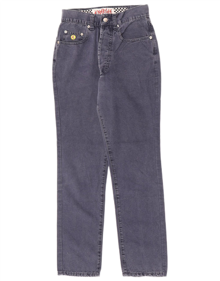 Jeans da donna a vita alta Energie W26 L29 Blu