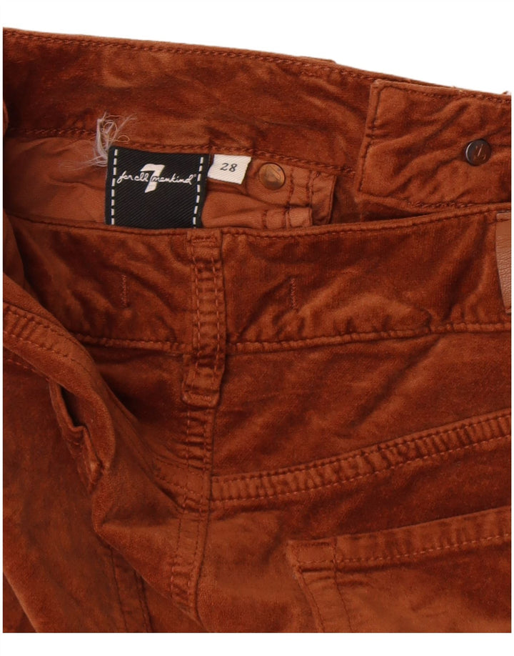 Pantaloni casual bootcut da donna 7 For All Mankind W28 L32 Marrone