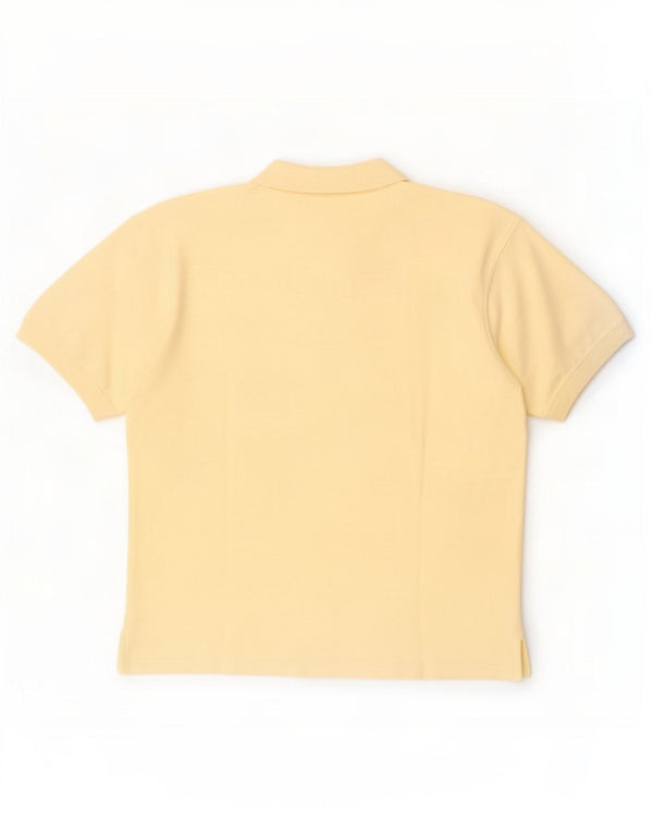 Polo da uomo Timberland XL in cotone giallo