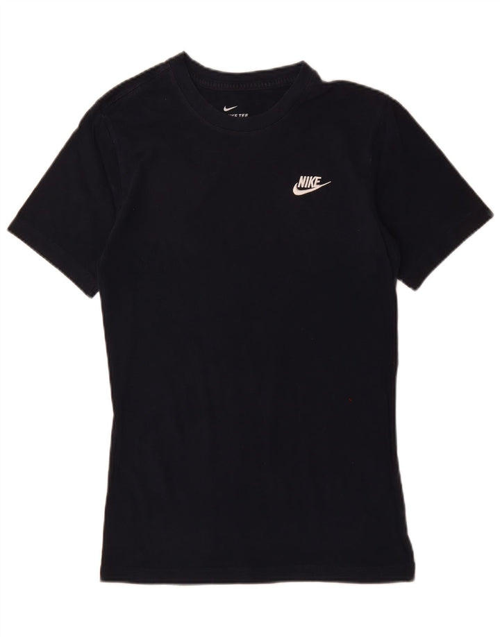 T-shirt da uomo NIKE Top XS blu navy in cotone