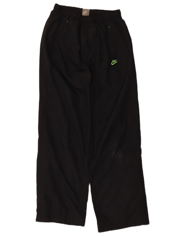 Pantaloni da tuta grafica Nike per ragazze 12-13 anni, grandi, in poliestere nero