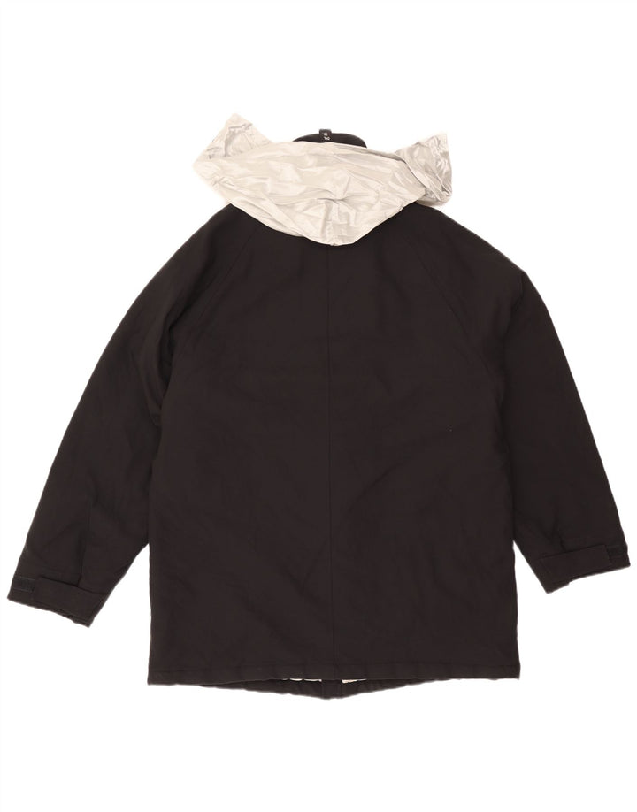 Giacca a vento con cappuccio da uomo Allegri UK 40 Large Black Colourblock