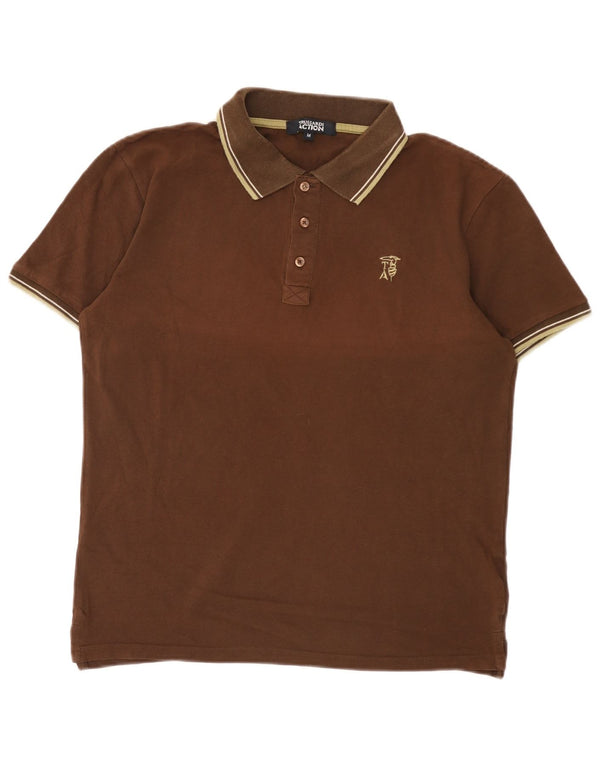 Polo Uomo Trussardi Marrone Medio Righe