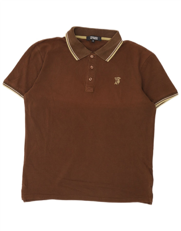 Polo Uomo Trussardi Marrone Medio Righe