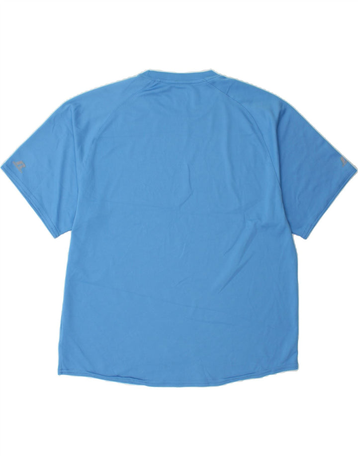 RUSSELL ATHLETIC Mens T-Shirt Top XL Blue Polyester Vintage Russell Athletic and Second-Hand Russell Athletic from Messina Hembry 