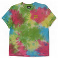 Maglietta da donna Fila Top UK 12 Medium multicolore Tie Dye