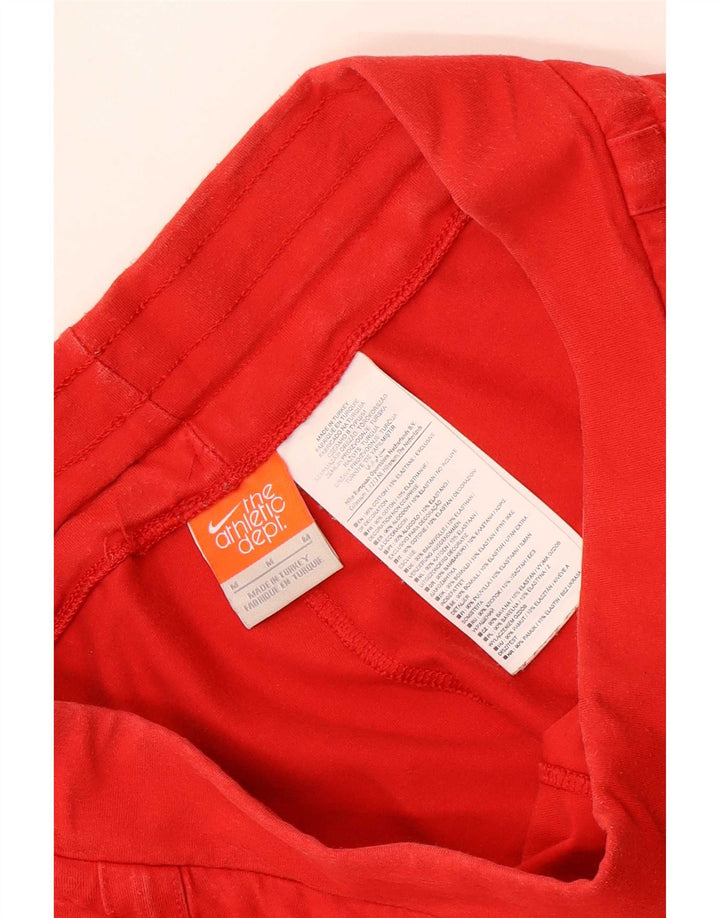 Pantaloncini sportivi Nike Bermuda da donna UK 12 medio rosso cotone