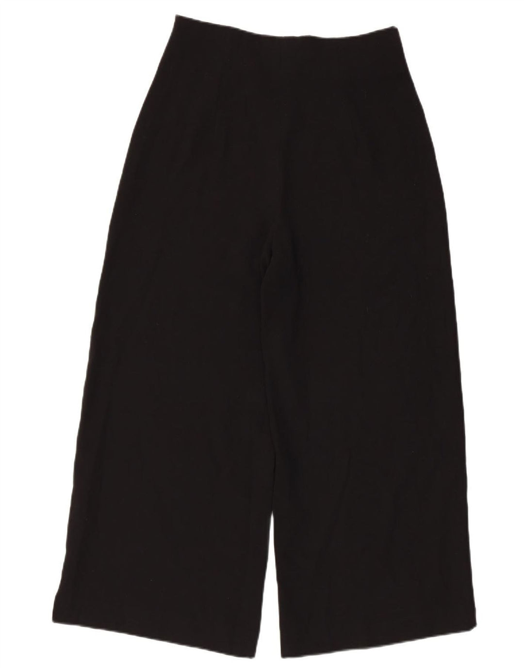 Pantaloni corti da donna Zara a gamba larga medi W30 L24 poliestere nero