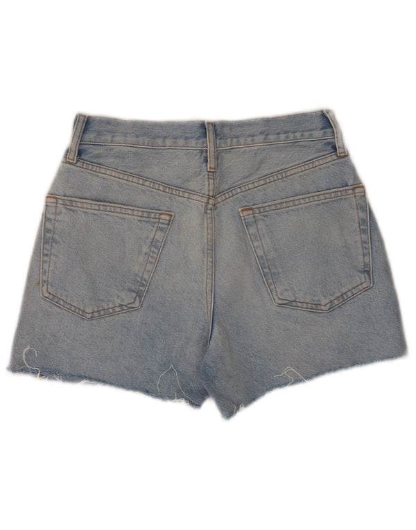 Pantaloncini di jeans da donna Zara EU 34 2XS W24 cotone blu