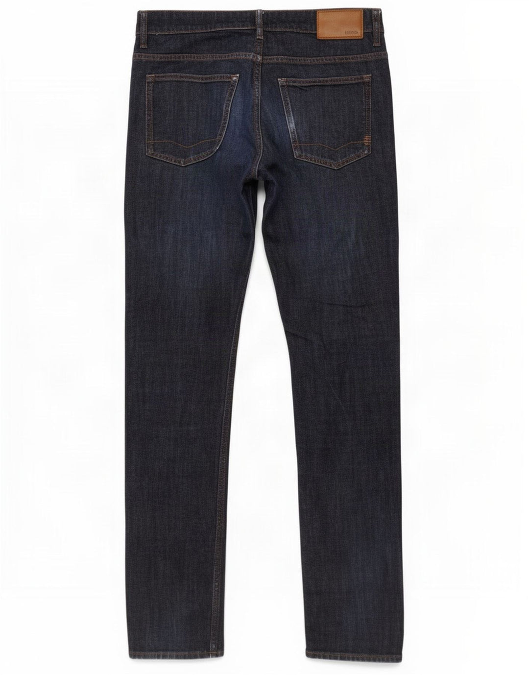 Jeans slim da uomo Delaware Hugo Boss W33 L34 cotone blu navy