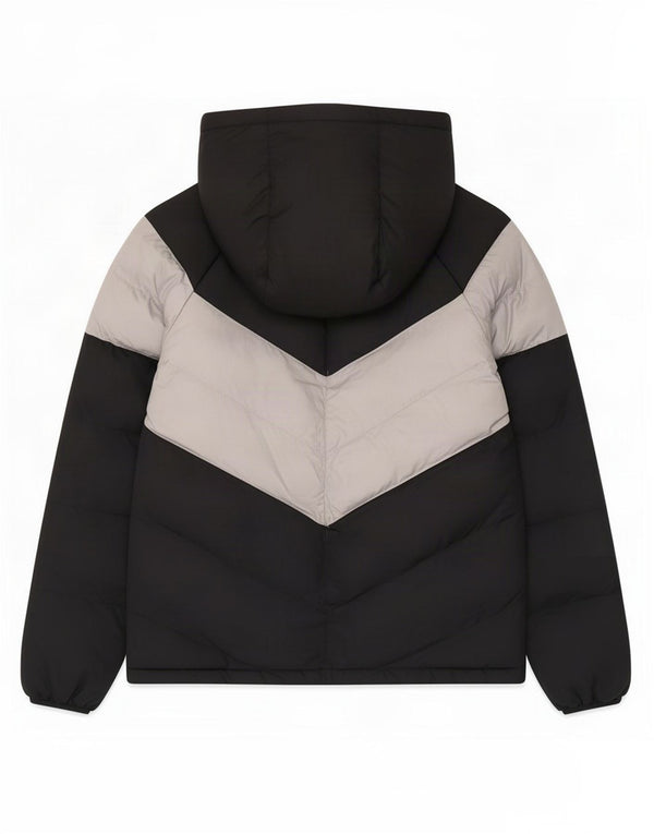 Giacca imbottita con cappuccio Nike da ragazzo 13-14 anni XL Poliestere color block nero