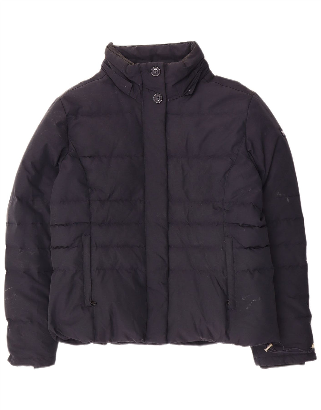 Giacca imbottita da donna Woolrich UK 20 2XL Cotone blu navy