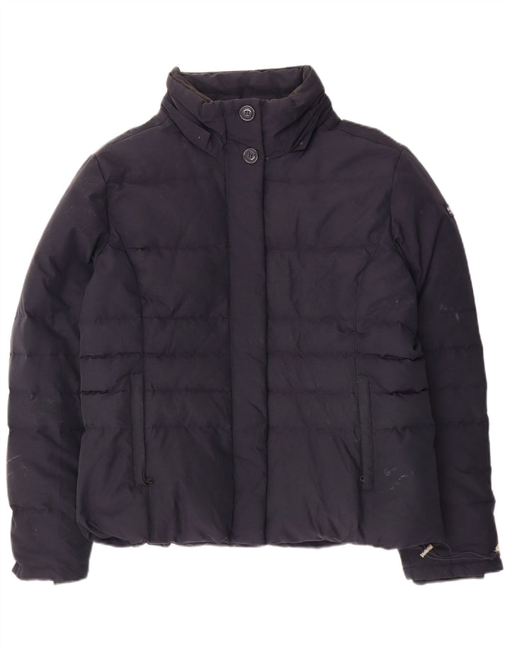 Giacca imbottita da donna Woolrich UK 20 2XL Cotone blu navy