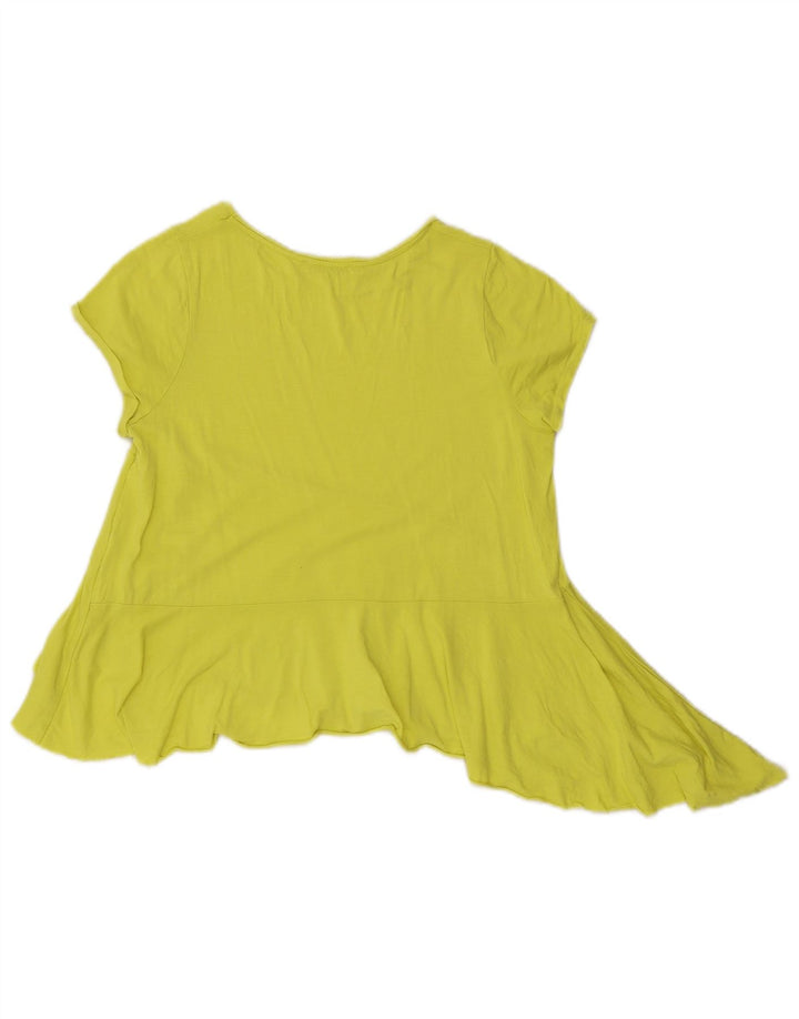 Camicetta asimmetrica da donna Zara Top UK 10 piccola verde