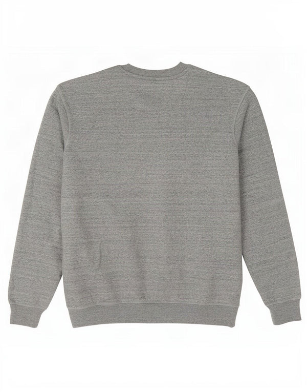 Felpa da uomo con grafica ampia Jack Wills, maglione XS, cotone chiazzato grigio