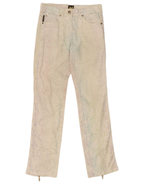 Pantaloni casual da donna Cappopera IT 42 medio W26 L29 bianco sporco