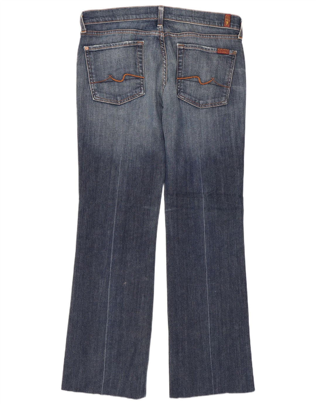 7 For All Mankind Jeans Bootcut da donna W31 L30 Cotone blu