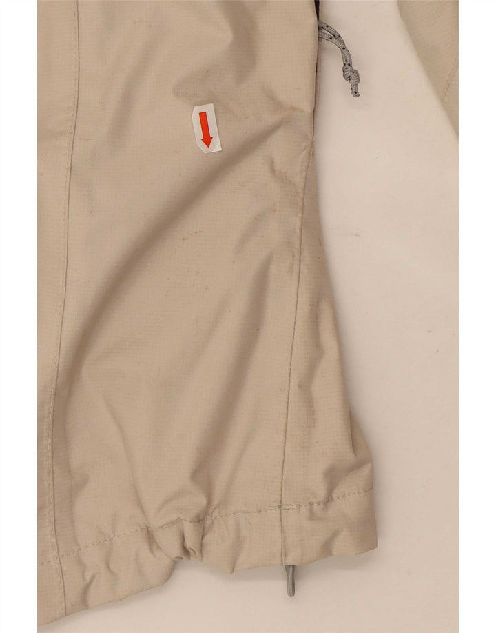 Giacca antipioggia oversize con cappuccio da donna The North Face UK 10 Small Beige Nylon