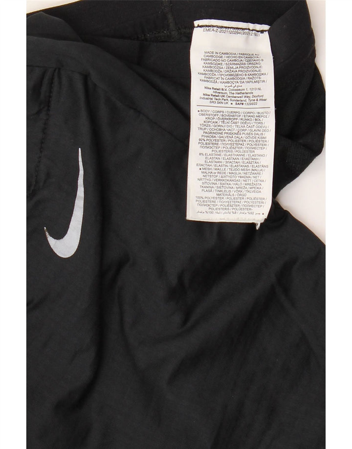 Pantaloni da tuta da donna NIKE UK 10 piccoli poliestere nero