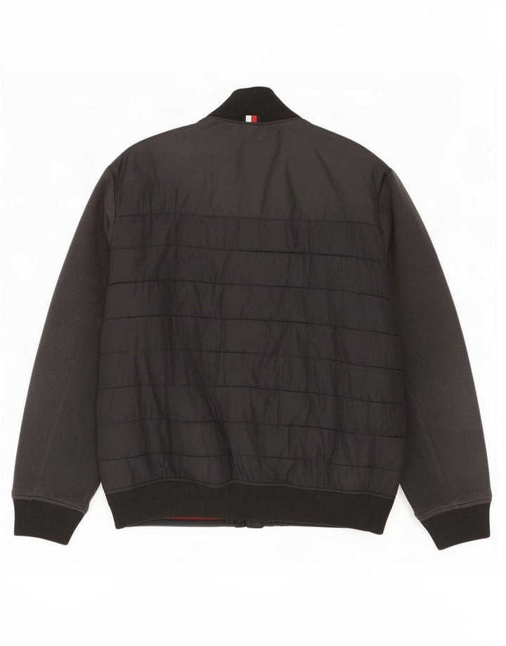 Giacca imbottita da uomo Tommy Hilfiger UK 44 2XL Poliammide nera