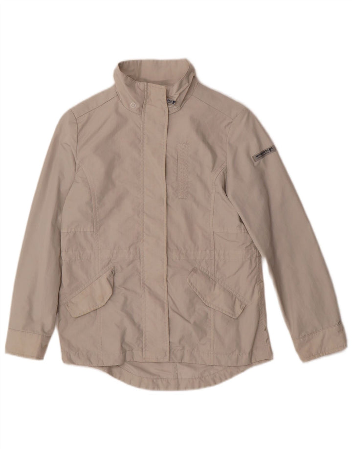 Giubbotto bomber per bambina WOOLRICH 9-10 anni in nylon grigio