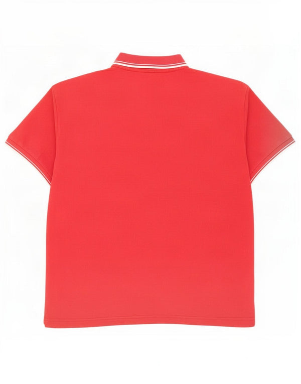 Polo Kappa Uomo 2XL Cotone a Righe Rosse
