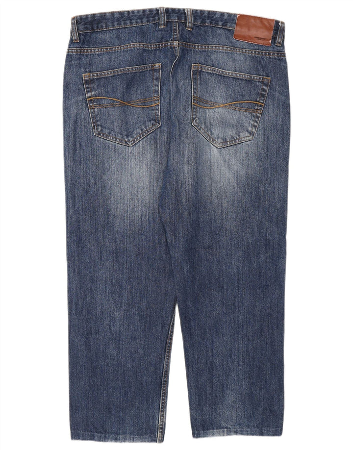 Jeans corti da uomo James Pringle W36 L25 cotone blu
