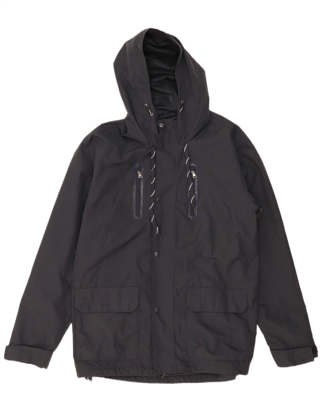 Giacca a vento con cappuccio da uomo Brugi IT 52 XL Blu Navy