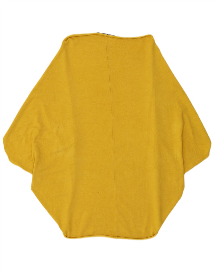 Maglione cardigan poncho da donna Zara UK 14 giallo medio