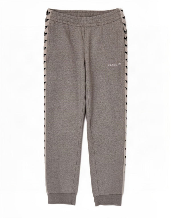 Adidas Pantaloni da tuta grafica da uomo Joggers Large Grigio Colourblock