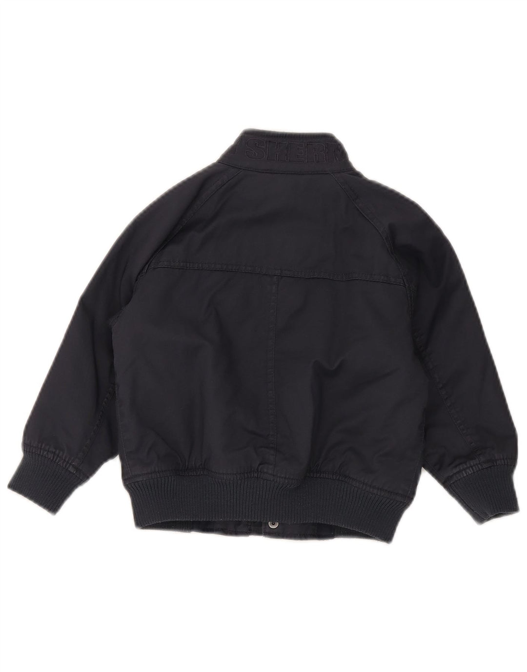 Giubbotto bomber grafico da ragazzo Ben Sherman 3-4 anni in cotone blu navy
