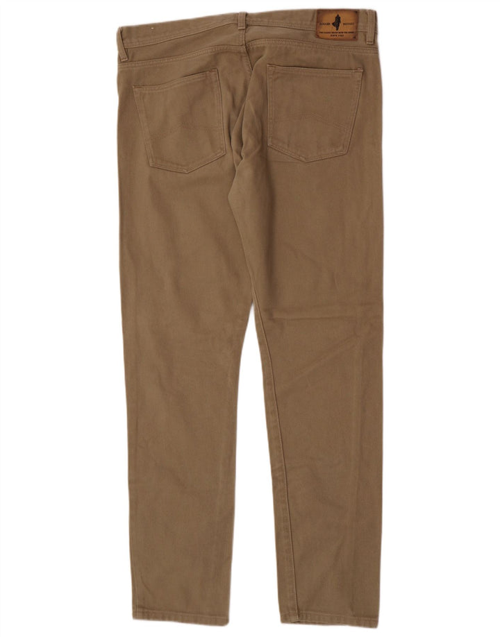 Jeans affusolati regolari da uomo Marlboro Classics W38 L34 cotone beige