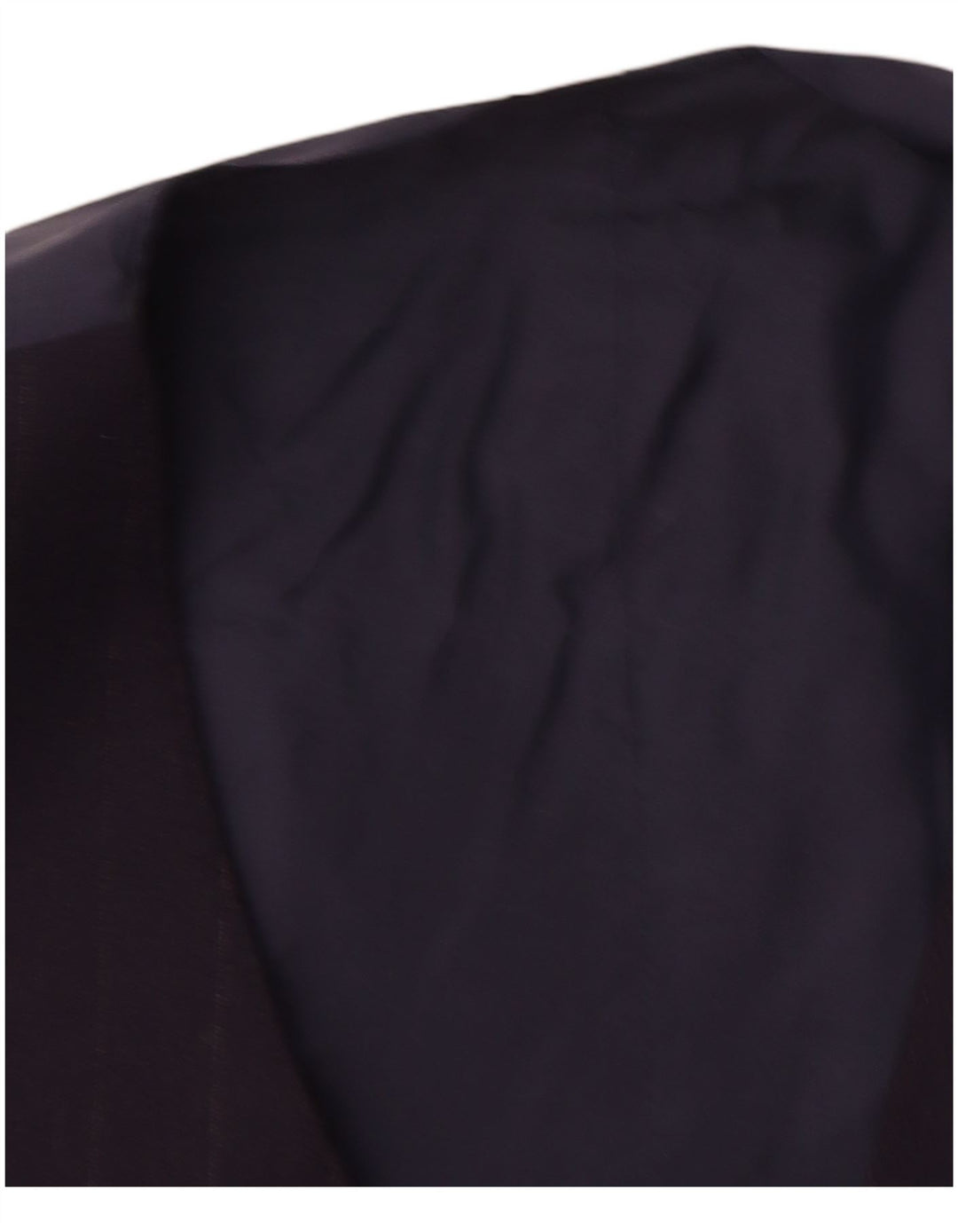 Gilet vintage da uomo piccolo a righe blu navy