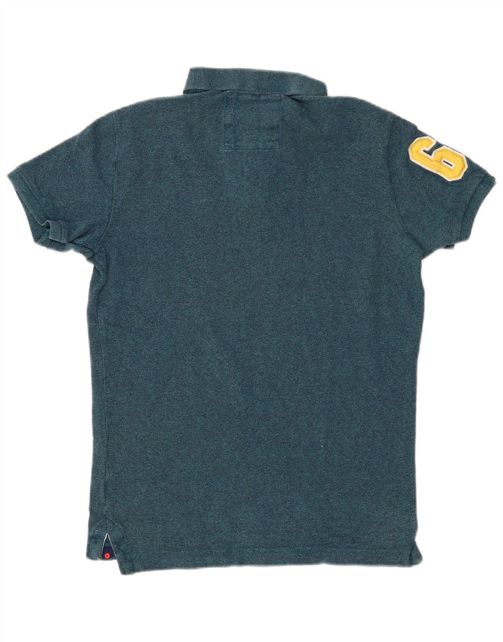 Polo grafica da uomo Superdry Small blu