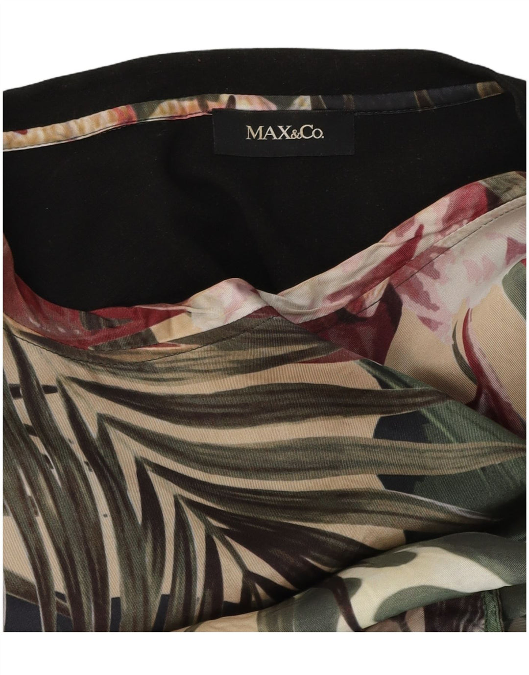 Max & Co. T-shirt grafica da donna Top UK 14 Medium multicolore floreale