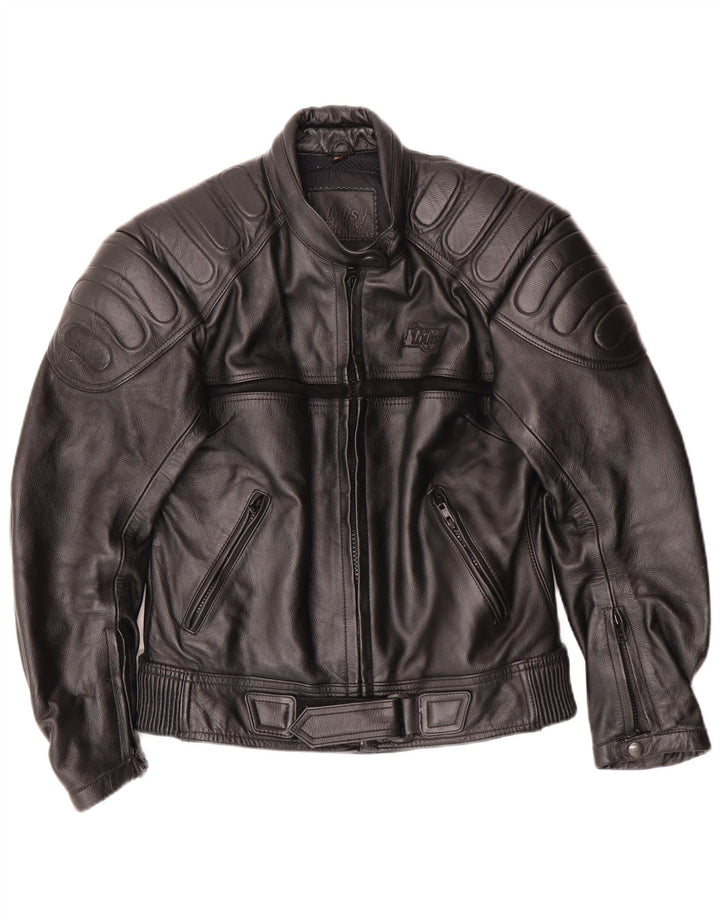 Giacca in pelle Motorstyle da donna Louis EU 38 pelle nera media