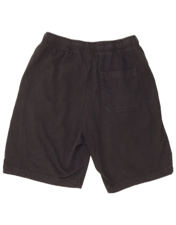Pantaloncini sportivi Nike da uomo, cotone medio nero