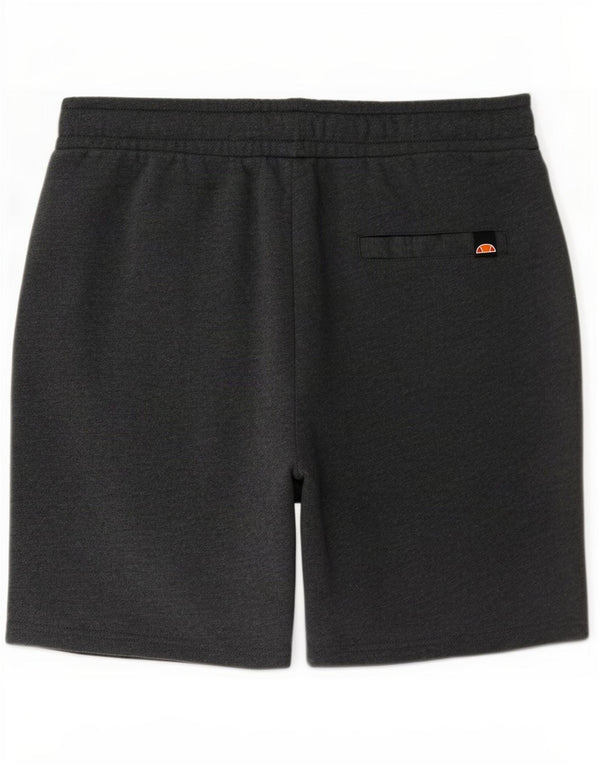 Pantaloncini sportivi grafici da uomo Ellesse in cotone grigio medio